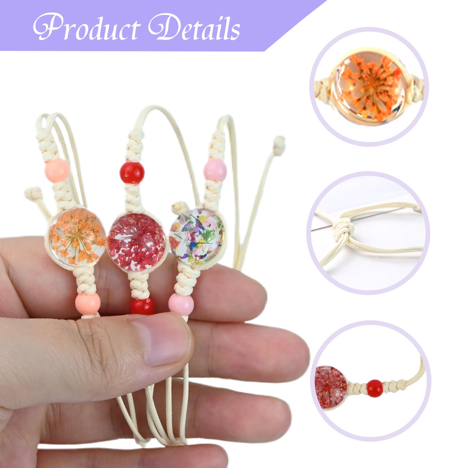 Kit Per Braccialetti Ragazza, Braccialetti Aicizia Babini 6-12 Anni, Kit Artigianali Bracciali