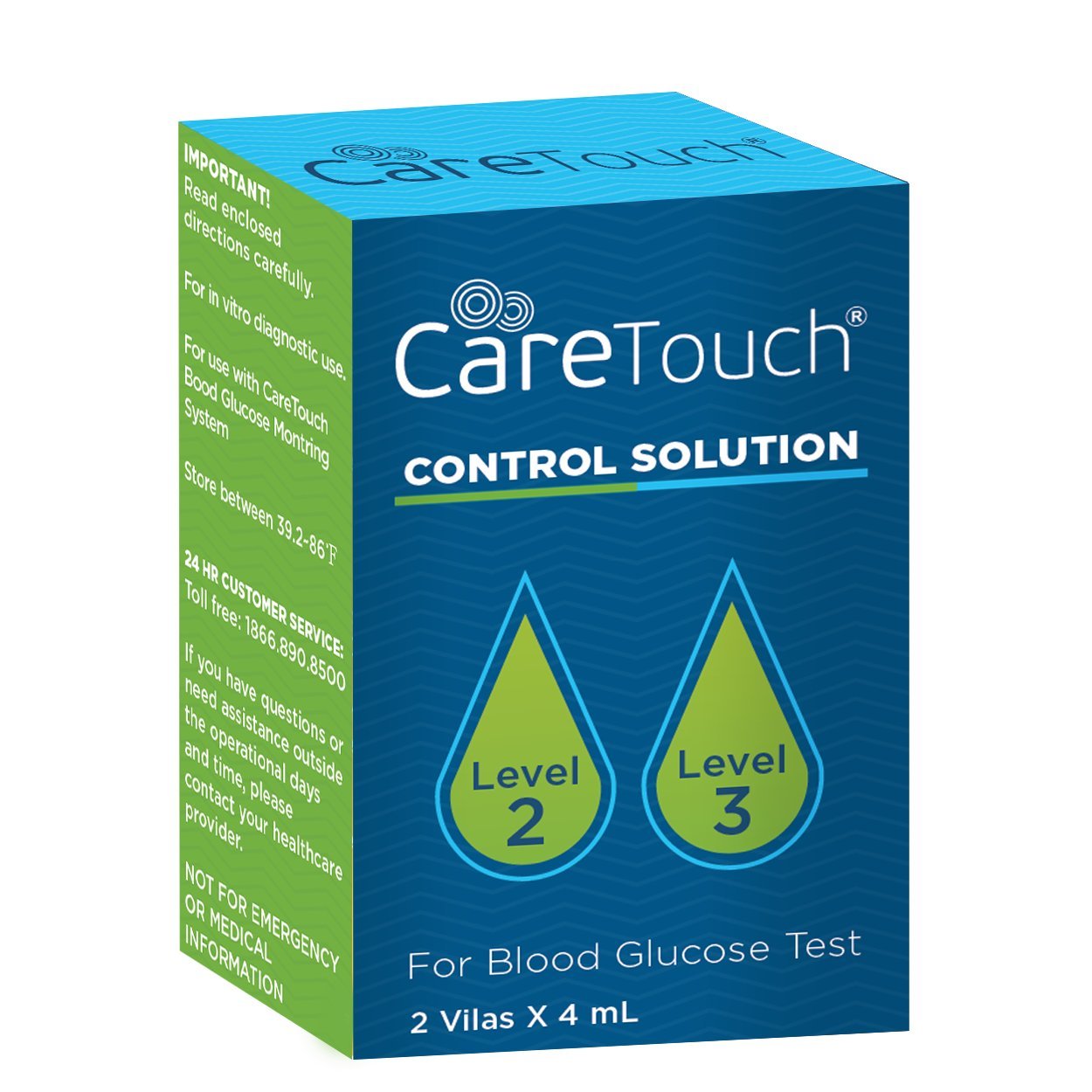 Glucose Test Strip Control Solution – Level 2 & 3