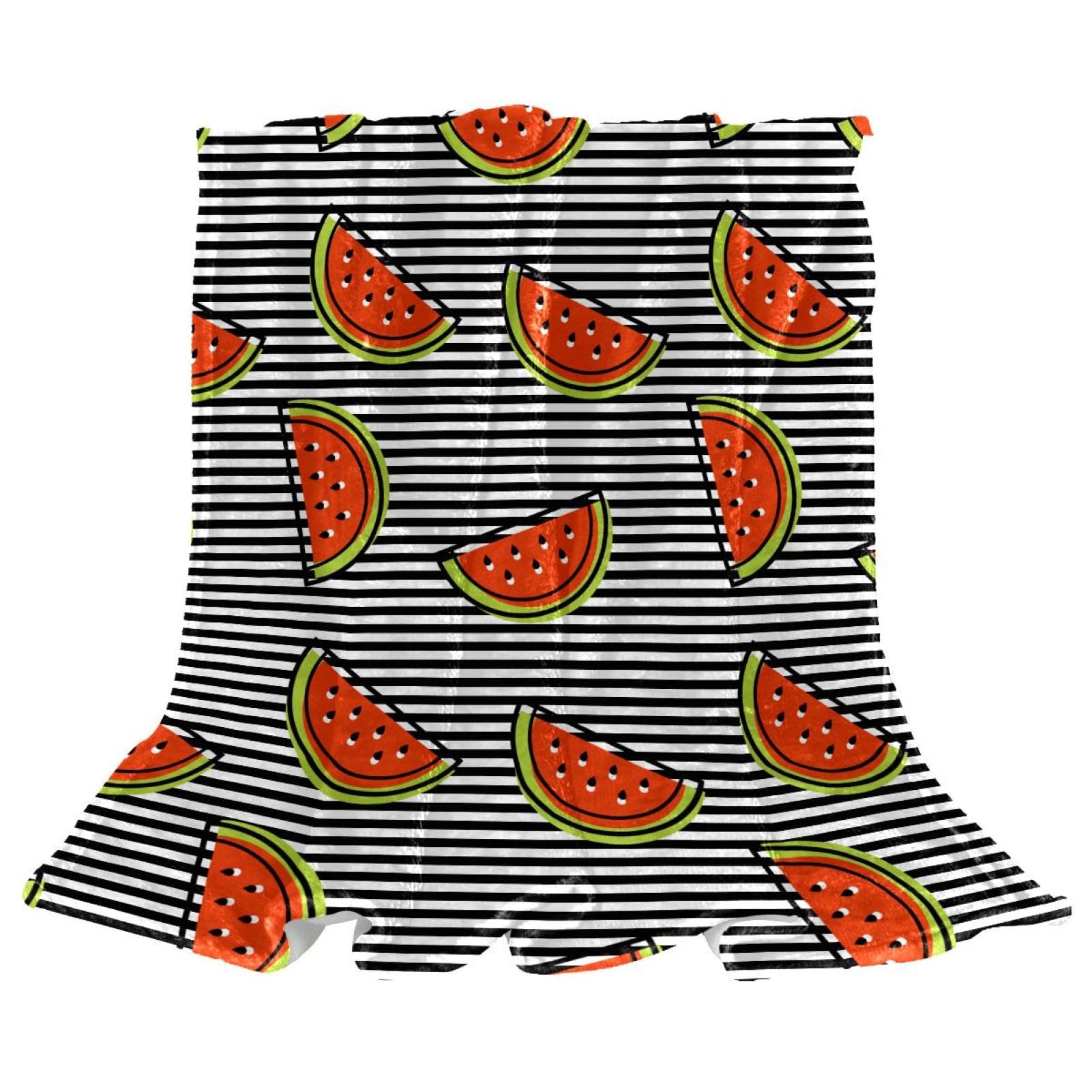 Couverture polaire rayure citron anti-froid pour canapé de salon et sieste au bureau