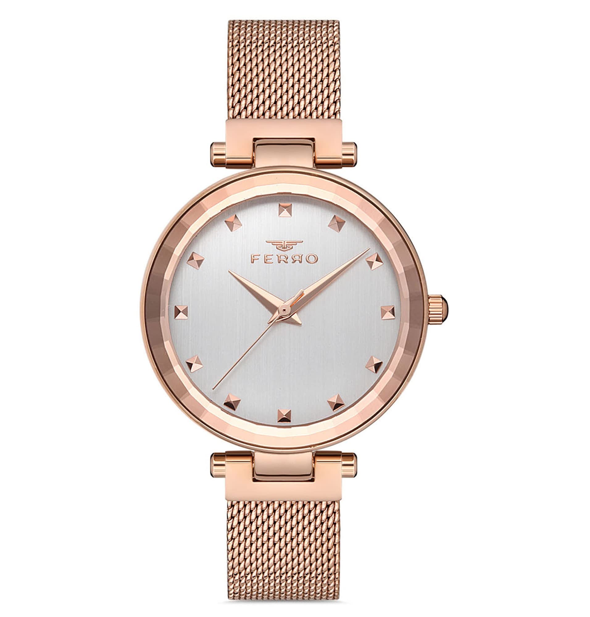 Ferro Lucca Analog Silver Dial Womens Watch-F21926C-C (B09RPLTL1H) Amazon Price History, Amazon Price Tracker