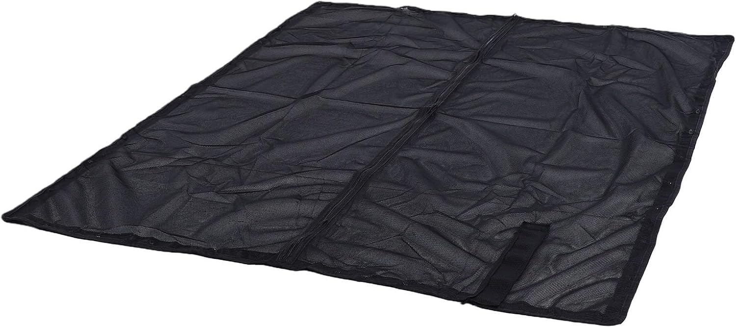 Van Fly Screen, Screens & Curtains for Sun Wind Protection,Transit Van 2015 to Current Fly Screen, Premium Nylon Mesh Curtain Rv Side Sliding Door Nan (125 * 160CM)
