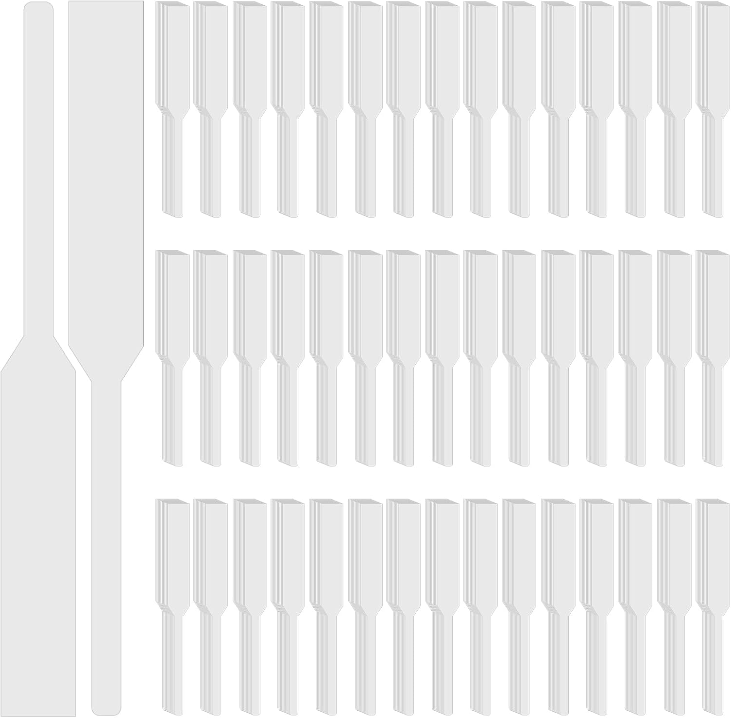 2000Pcs Fragrance Paper Strips, Perfume Test Strips, Essential Oils Test Card, White Disposable Blotter Paper for Perfume Fragrances Scents Testing, Perfumes Making Kit
