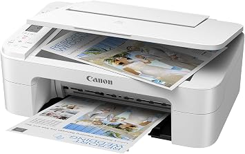 Amazon.com: Canon PIXMA TS Series Impresora inalámbrica todo en uno de  inyección de tinta – Impresora, escanea y copia para el hogar u oficina –  Resolución de hasta 4800 x 1200, pantalla