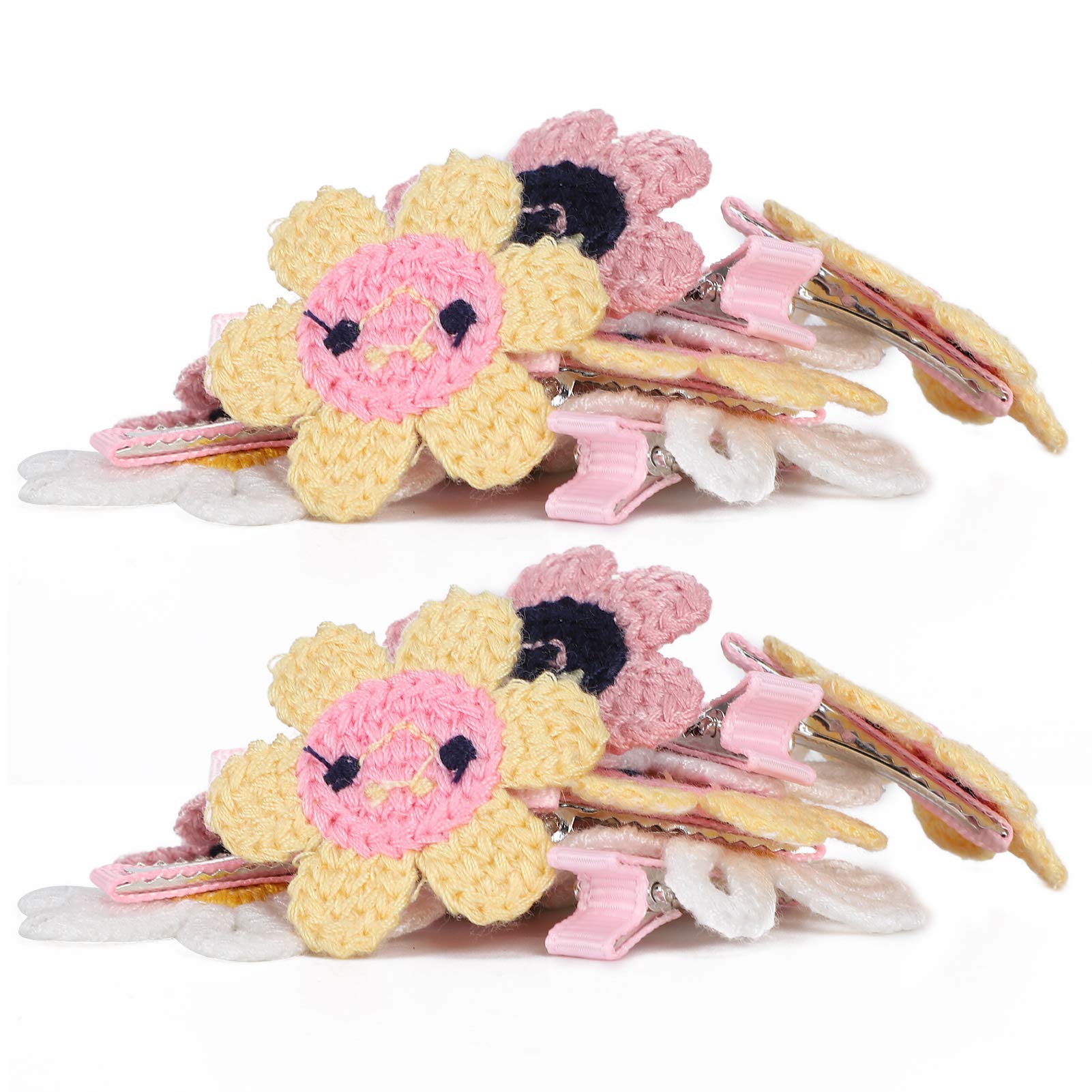 20pcs Lindo Mascota Dog Gato de Cabeza de Gato Estilo Girasol Estilo Peluquería para Peluquería para Mascotas Accesorios