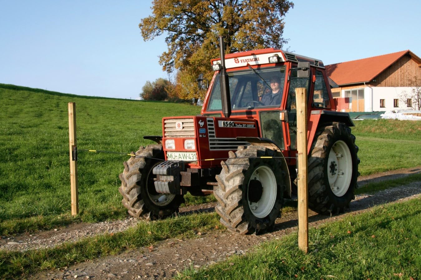Kerbl Mini-Elektroschranke 1,2 m Komplett - Set
