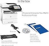 Vista 3 de HP LaserJet Enterprise Flow MFP M527z Wireless Multifunción, copia/fax/impresión/escaneo F2A78A BGJ (renovado)