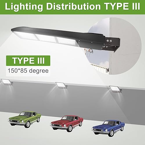 Vista 55 de LED Flying Direct luz LED para la calle, estacionamientos, postes, áreas exteriores, 5000k, DLC UL (café), 150.00watts, 480.00 volts 150 W