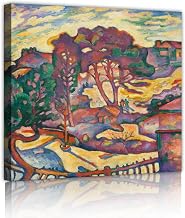 The Large Trees Canvas Prints Wall Art of Georges Braque Famous Paintings Replica Artwork Pictures and Poster for Office Decor 15.7x15.7inch Innerframe