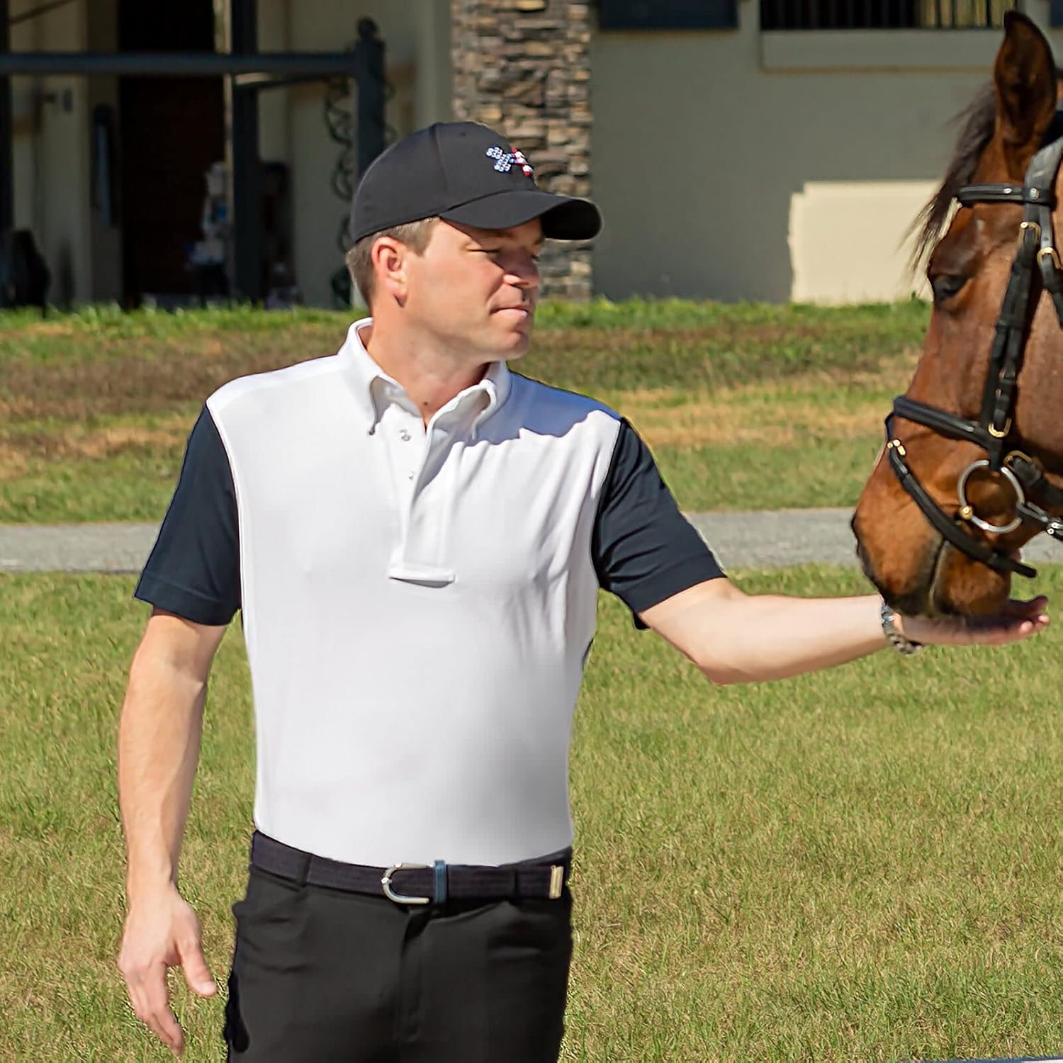 Equinavia Erik Mens Silicone Knee Patch Breeches | Ultimate Comfort & Performance Riding Pants