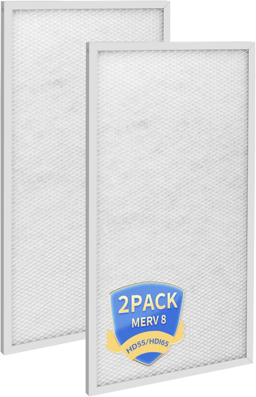 Sentinel HD55 HDi65 Filters Compatible with Alorair Basement Dehumidifiers,MERV-8 (2 Pack)