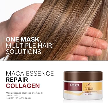Karseell Collagen Hair Care Mask Maca Extract Repair Repair Repair 250 ml