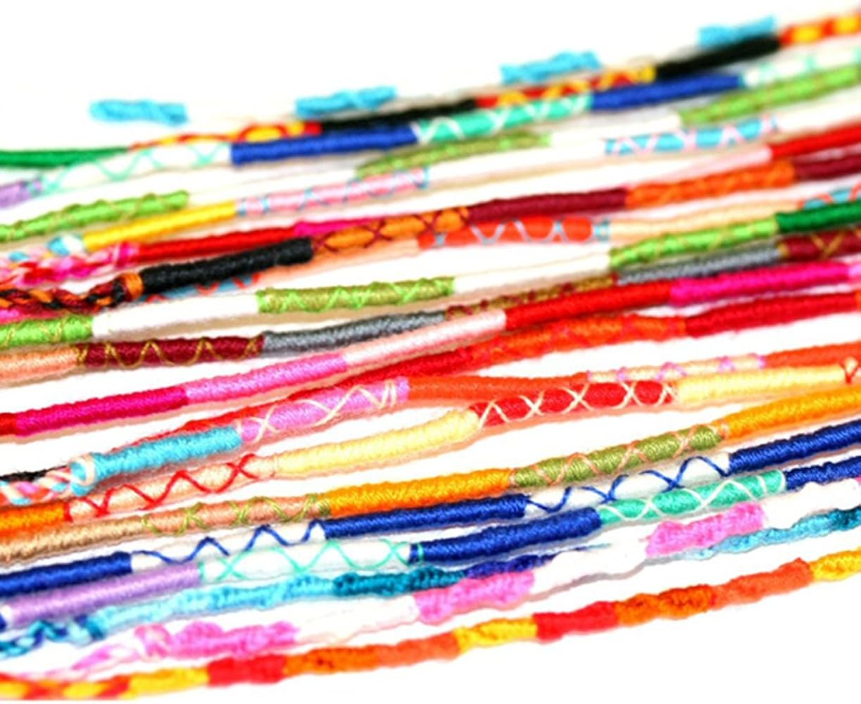 Amazon | (KEEP YOU) ミサンガ プロミスリング 10本セット アソート