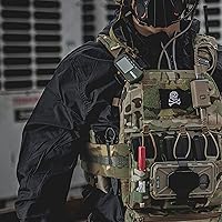 Vista 7 de PETAC GEAR Fajín táctico de reemplazo, Fajínes Tegris de corte láser, Kit táctico MOLLE rígido de 3