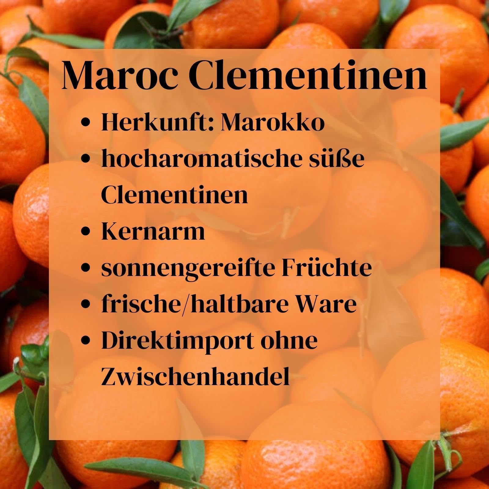 FRUCHTVERSAND24® Original-Kisten Mischung "XL", Maroc Orange 15kg + Maroc Clementine 10kg, Original Maroc Südfrüchte, süß saftig lecker
