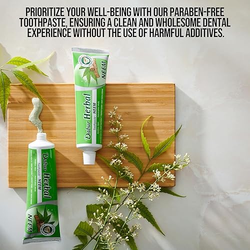 Miniatura 4 de Dabur Herbal Neem Pasta de dientes, 5.43oz