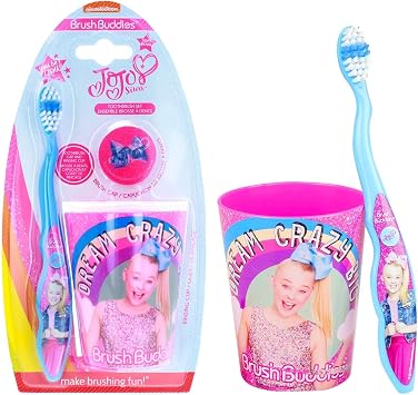 4SGM JoJo Pink Toothbrush Set, Multi