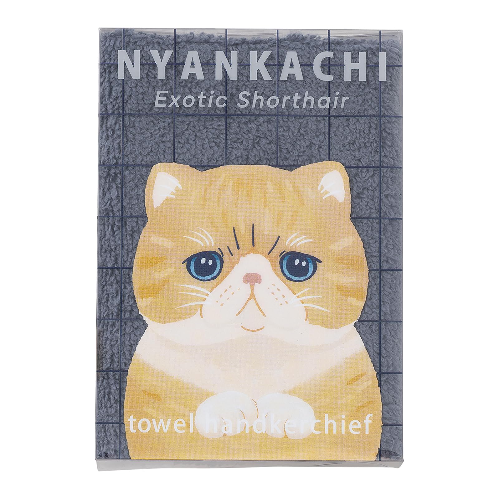 Amazon｜りぶはあと ハンカチタオル にゃんかち エキゾチックショート