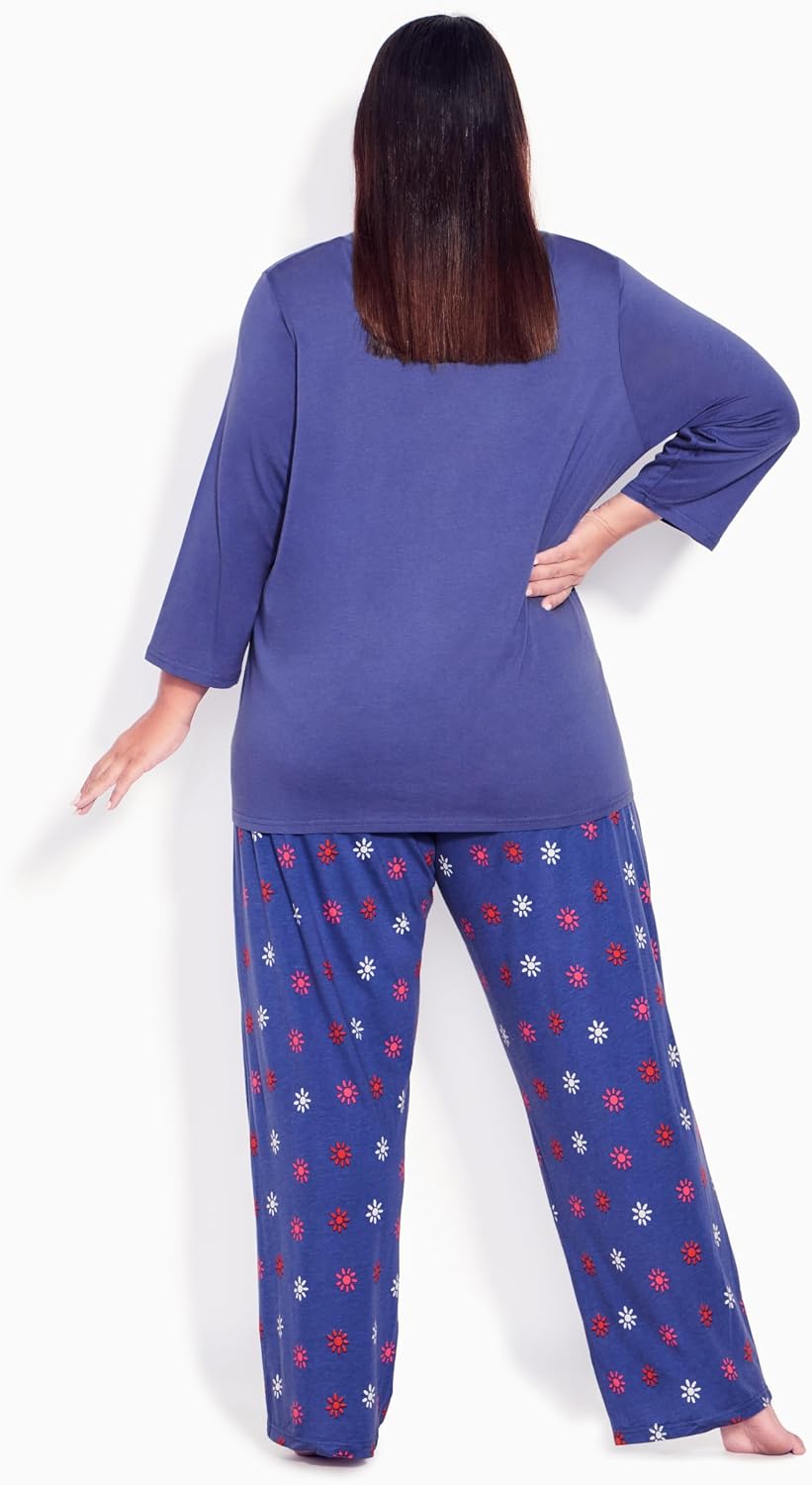 Avenue Women's Plus Size Best Mom Sleep Top