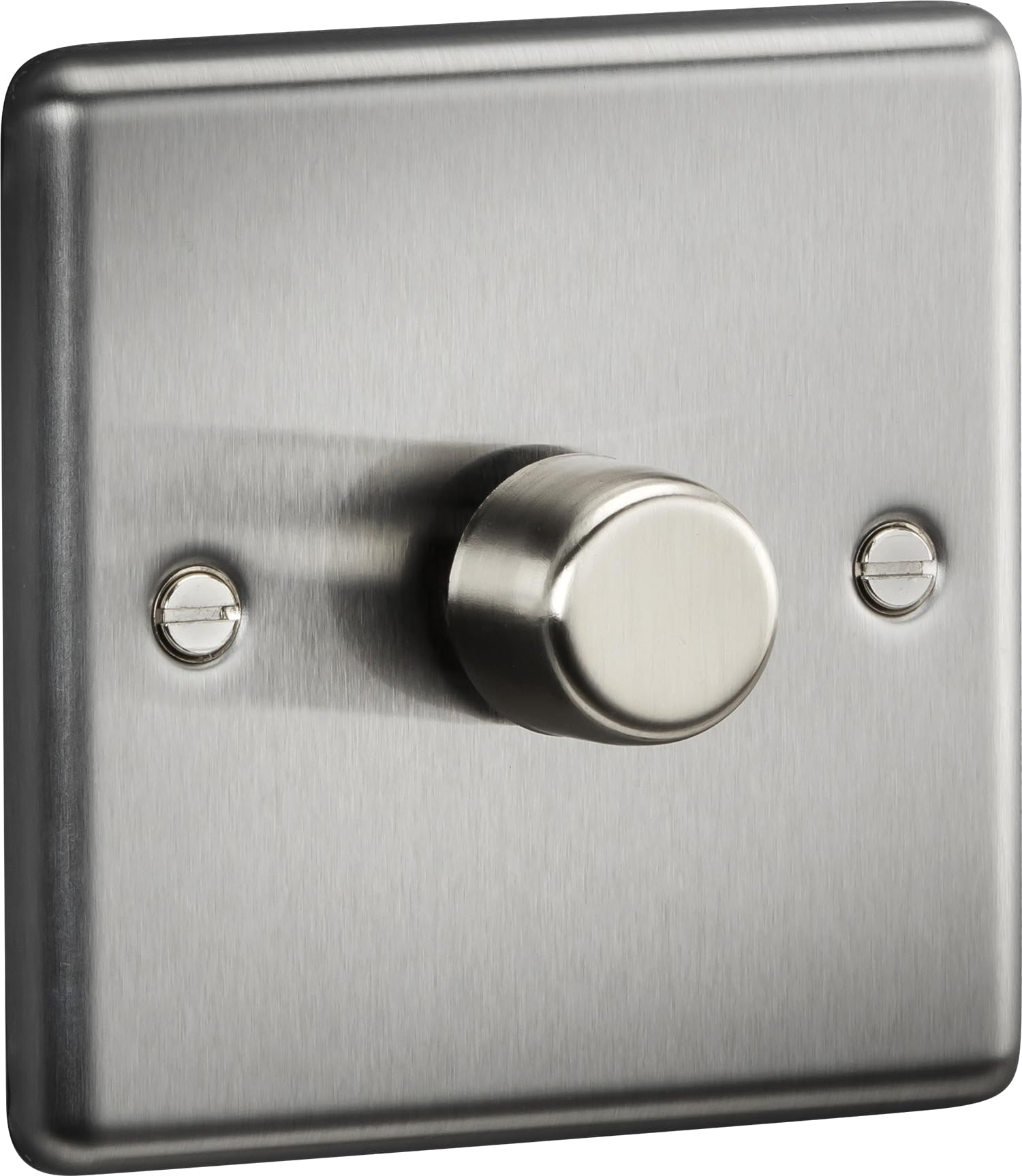 1G 2-way 10-200W (5-150W LED) Intelligent dimmer - Brushed Chrome