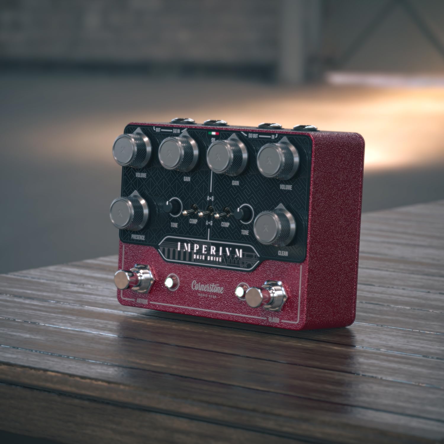 ギター Cornerstone Imperium V2 Imperium V2 Dual Overdrive Pedal – Cornerstone Music Gear