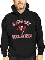 Vista 11 de Team Fan Apparel NFL Sudadera con Capucha Gameday para Adultos - Mezcla de Vellón Polar de Poliéster y Algodón - Mantente Caliente y Representa a Tu