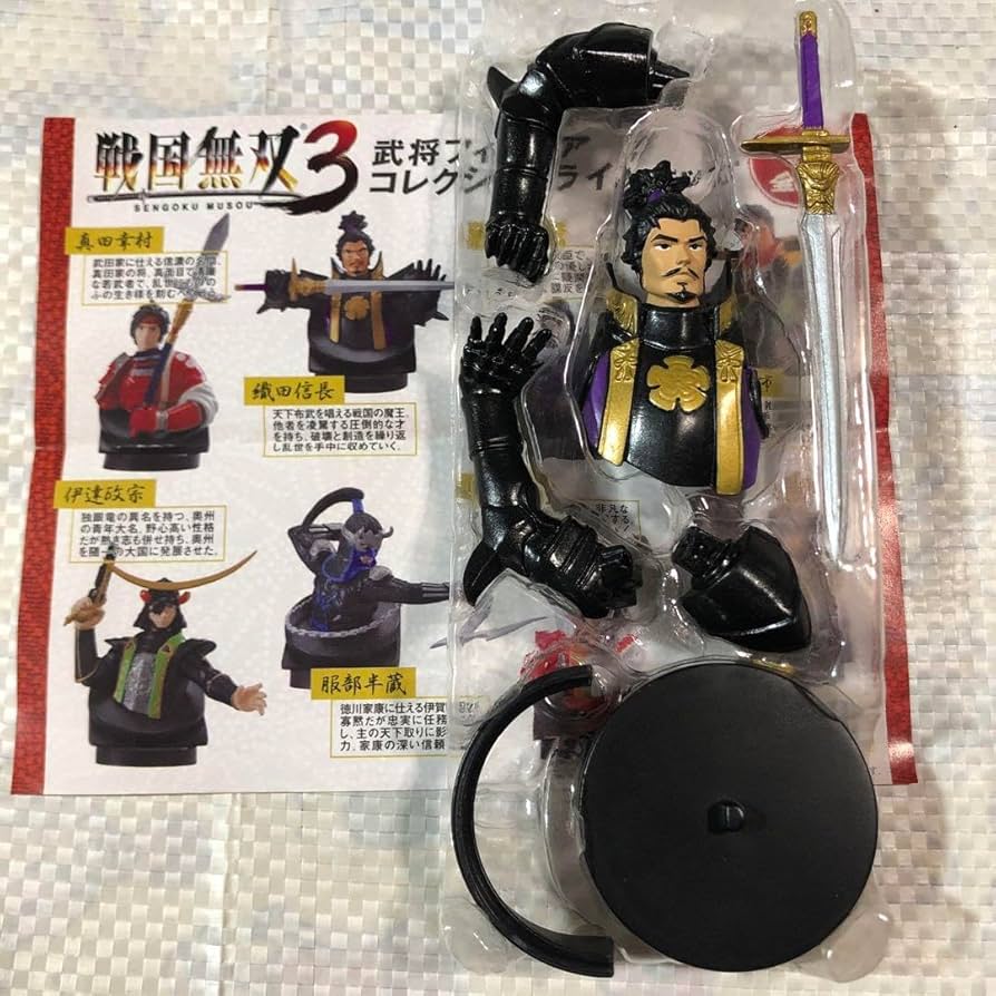 戦国無双 3 伊達政宗 武将ミニフィギュア Amazon.co.jp: 戦国