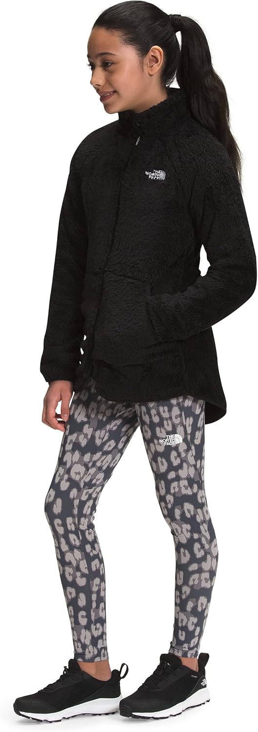 THE NORTH FACE Girls' Suave Oso Long Jacket, TNF Black, XX-Small