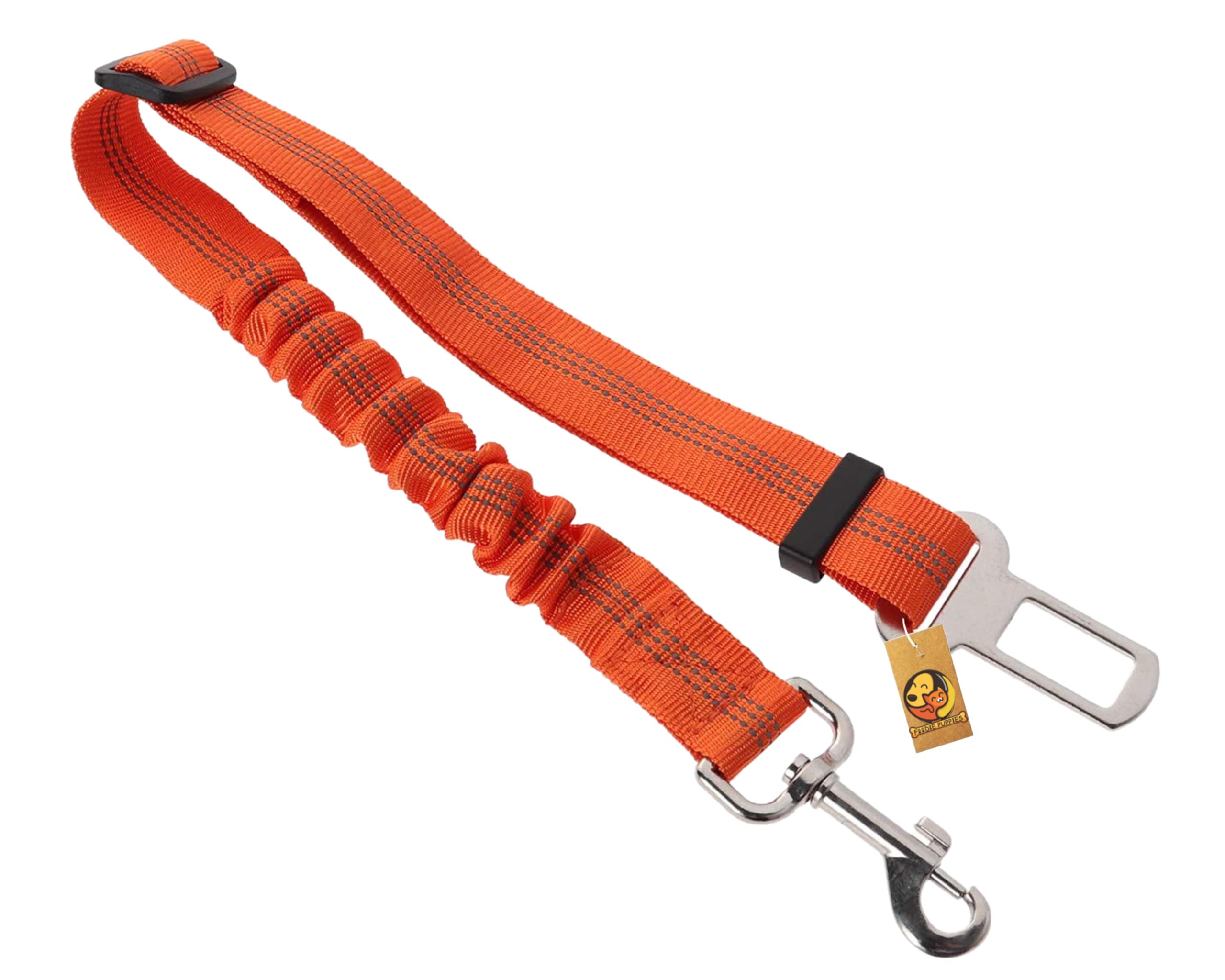 Foodie Puppies Adjustable Heavy-Duty Buckle Elastic Car Seat Belt for Small to Medium-Size Pets | Multi-Use Nylon (Bungee Buffer Leash Cum Seat Belt) | Suitable for Small Animals (B0BRXKM9DR) Amazon Price History, Amazon Price Tracker