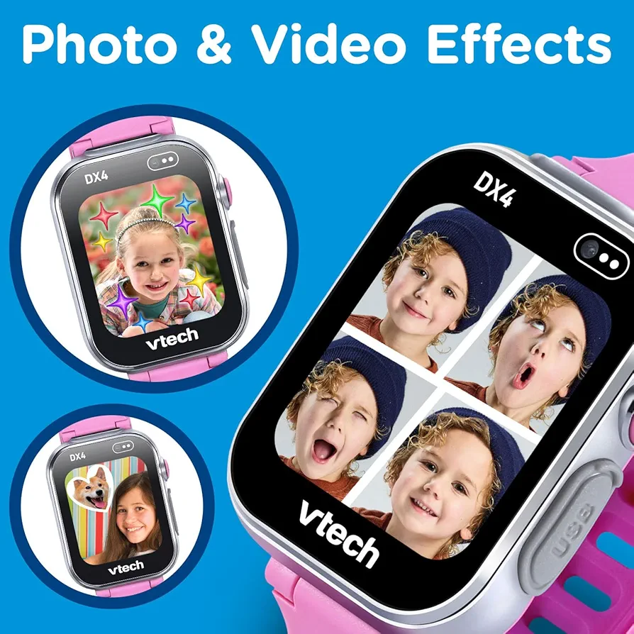 Amazon.com: VTech KidiZoom Smartwatch DX4, Pink : Toys & Games
