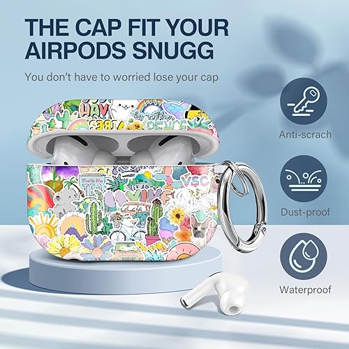 Vista 95 de Maxjoy for AirPods 2nd Generation Case, Unique Design Hard Protective Shockproof Airpods Case Cover with Keychain Compatible with Apple AirPods Sea