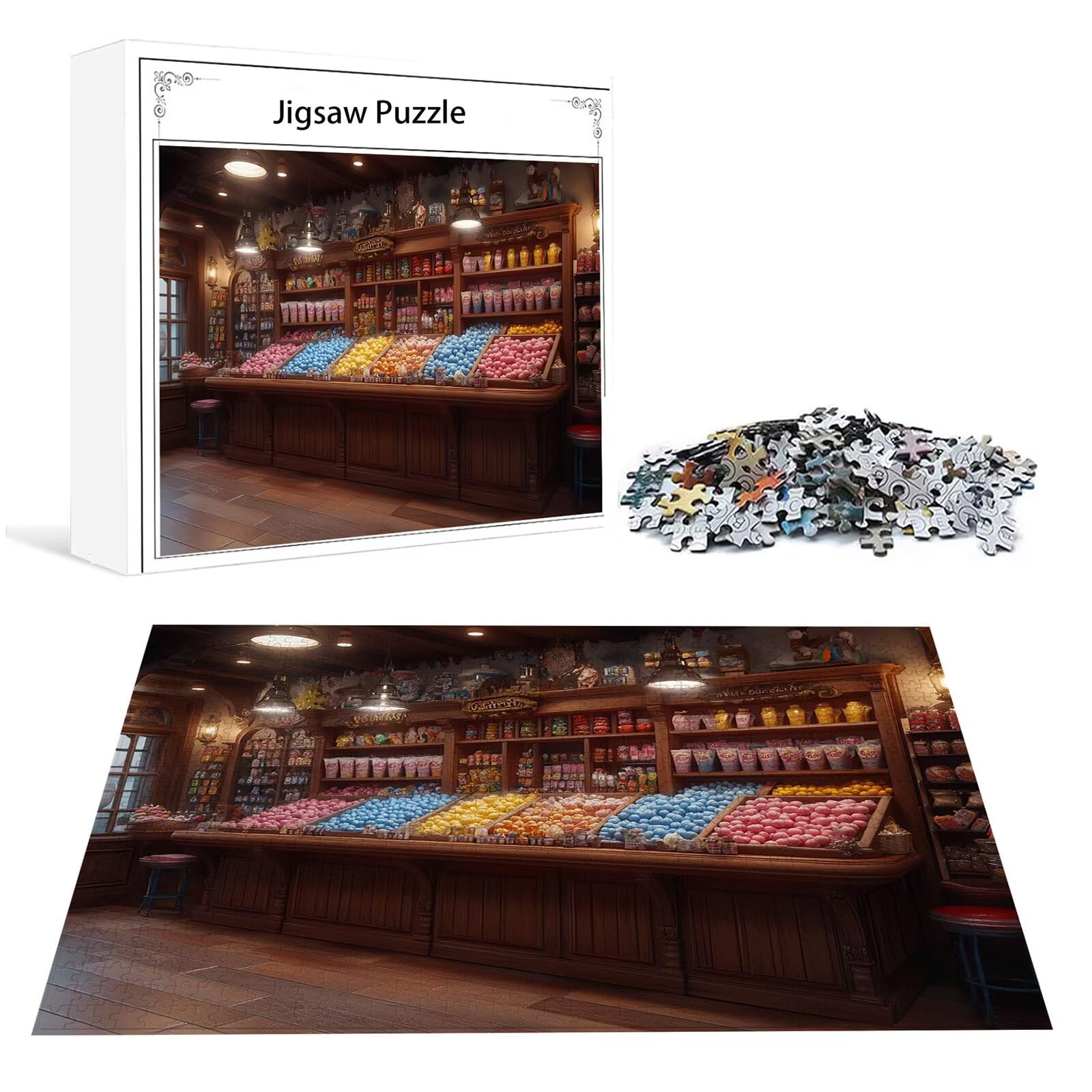 Fruit Puzzle 2000 Sztuk Dorośli Sklep Klasyczne Puzzle Panorama Trudno Niemożliwe Ogromna układanka Gra edukacyjna Wyzwanie Zabawka dla dzieci i Dorosłych od 14 lat Prezent Mężczyzna Kobieta