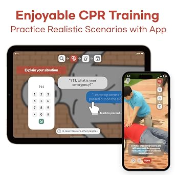 CPRCUBE Teachers Pack CPR Training Kit | CPR Feedback Device for Trainers and Group Training