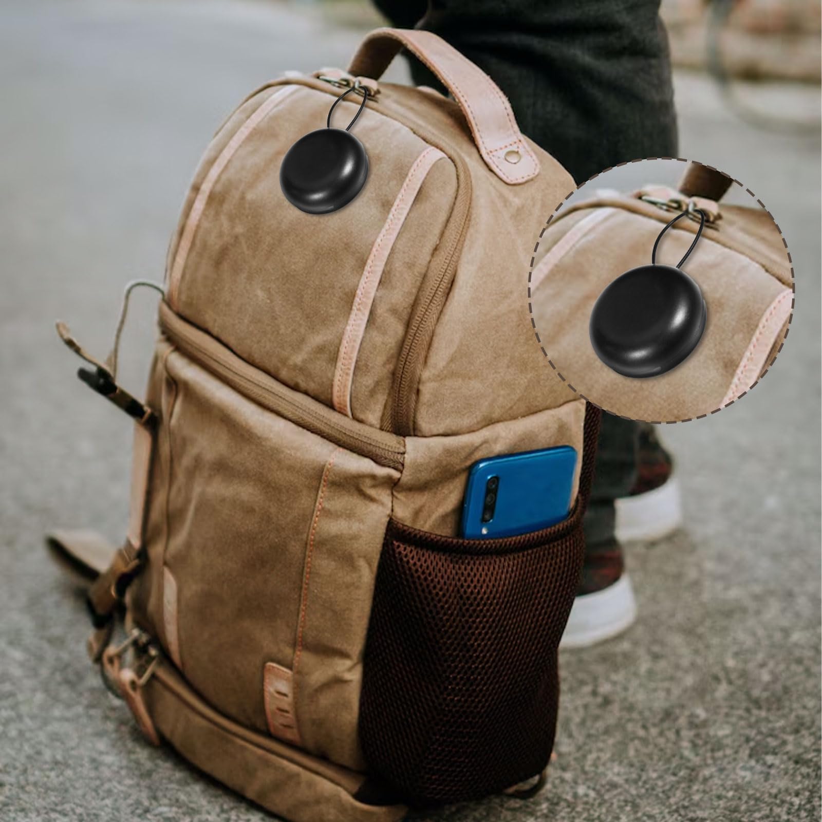 4 fundas de transporte para tapones para los oídos, mini estuche portátil para tapones para los oídos, mini estuche de almacenamiento para tapones para los oídos, redondo, potable, soporte para