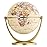 Annova Mini Antique Globe 4-inch / 10 cm - Swivels in All Directions Educational, Decorative, Unique, Small World, Desktop, Vintage (Mini Globe 4)