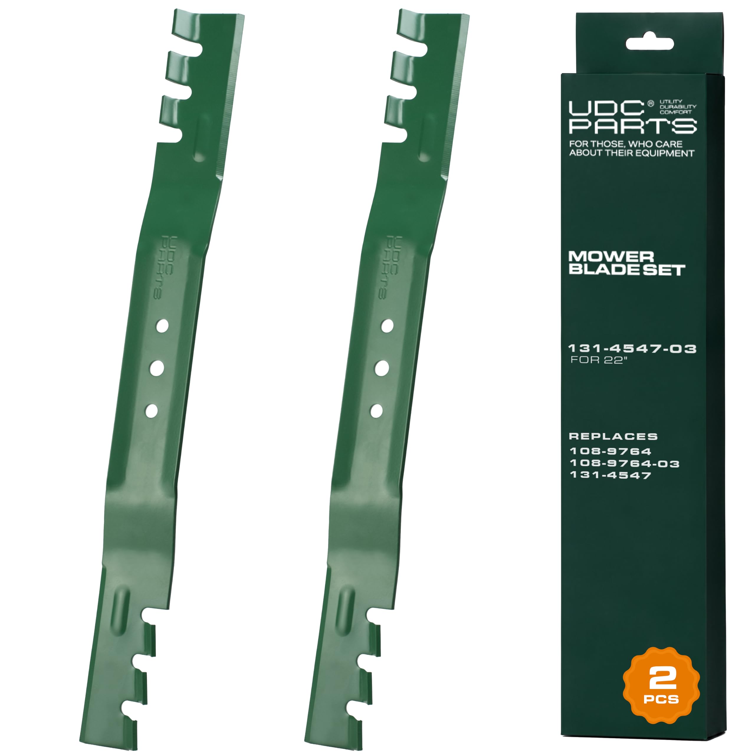 UDC Parts 131-4547-03 Toro 22 Inch Recycler Lawn Mower Blades Replacement