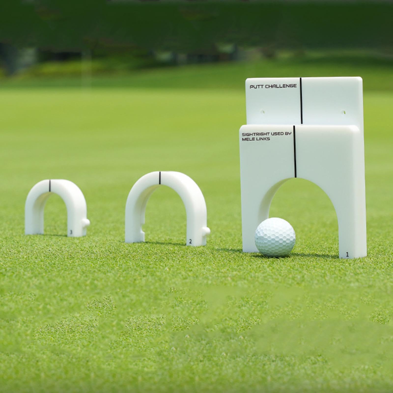 Outil d'entraînement Portable pour Le Putting au Golf : alignement Ajustable et amélioration des compétences pour Les Amateurs de Golf.