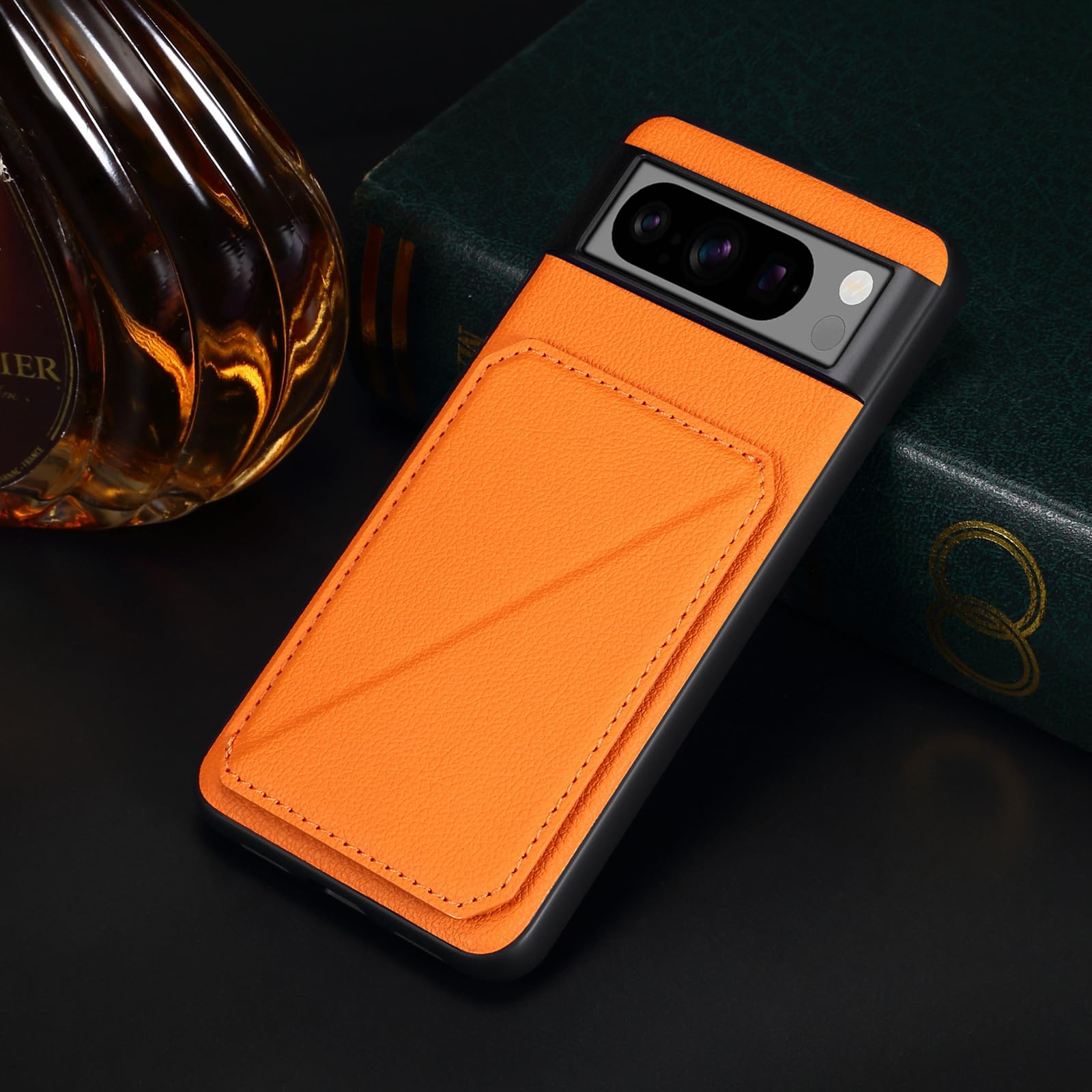 Etui do Google Pixel 11 Pro XL/ 11 Pro/ 11, Cienkie skórzane etui