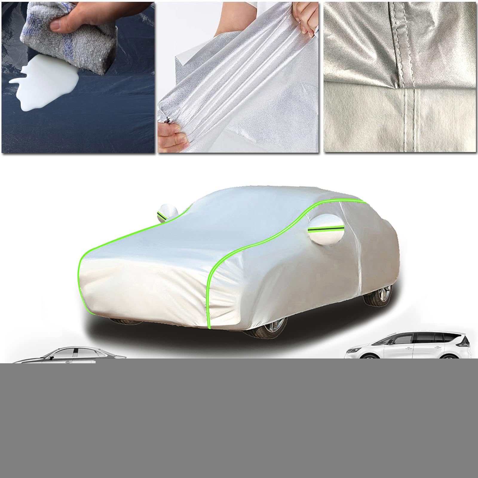 Funda Coche Exterior para BMW IX, Funda Coche Interior, Car Cover, Impermeable y Transpirable, Personalizada All Weather Protection ym20
