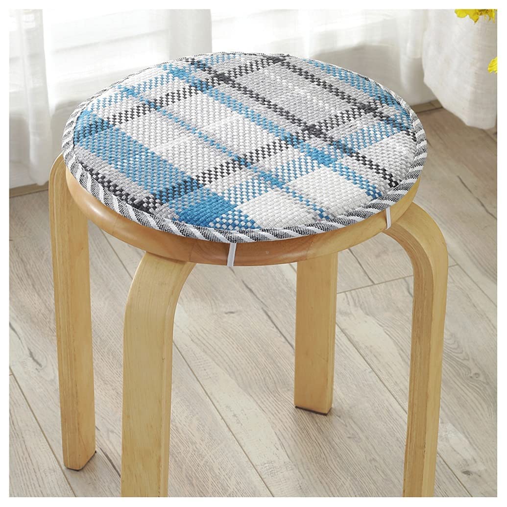 Lot de 2 coussins de tabouret ronds 34 cm pour chaise haute de cuisine