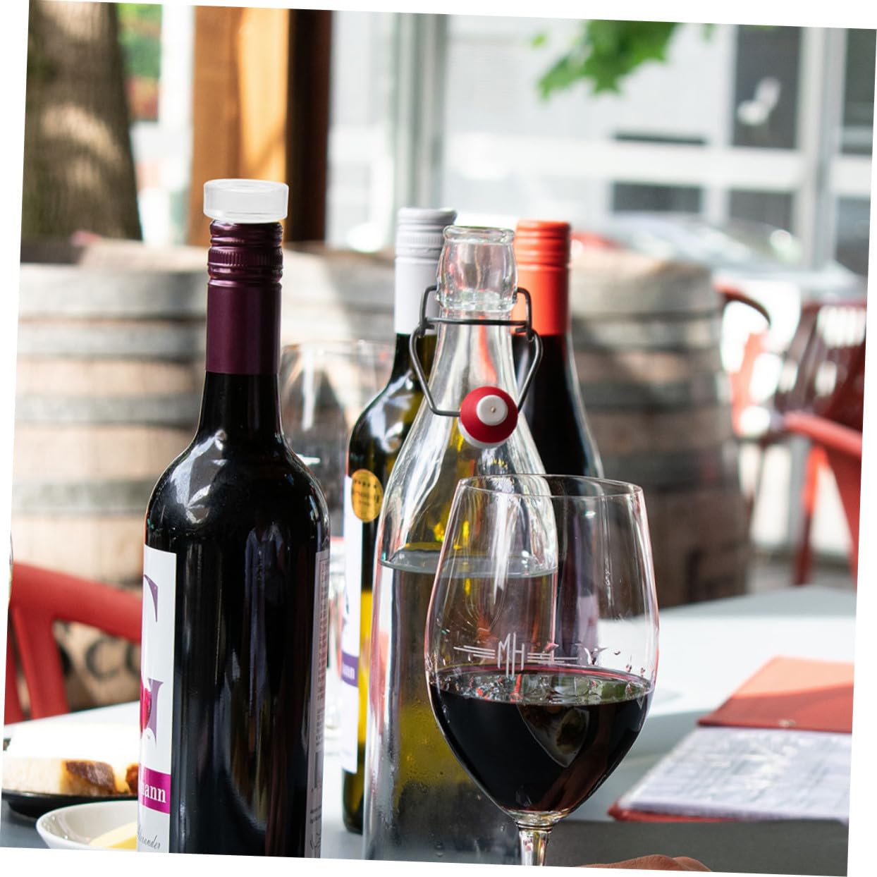 12 Piezas Tapón De Vidrio Para Botellas De Vino y Cerveza Tapón De Sellado Para Conservar Bebidas Forma De t Adecuado Para Manualidades y Uso Diario