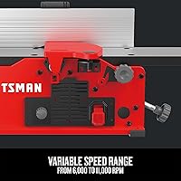 Vista 3 de CRAFTSMAN Cepilladora de sobremesa, hasta 22,000 cortes por minuto, 10 amperios, con cable (CMEW020)