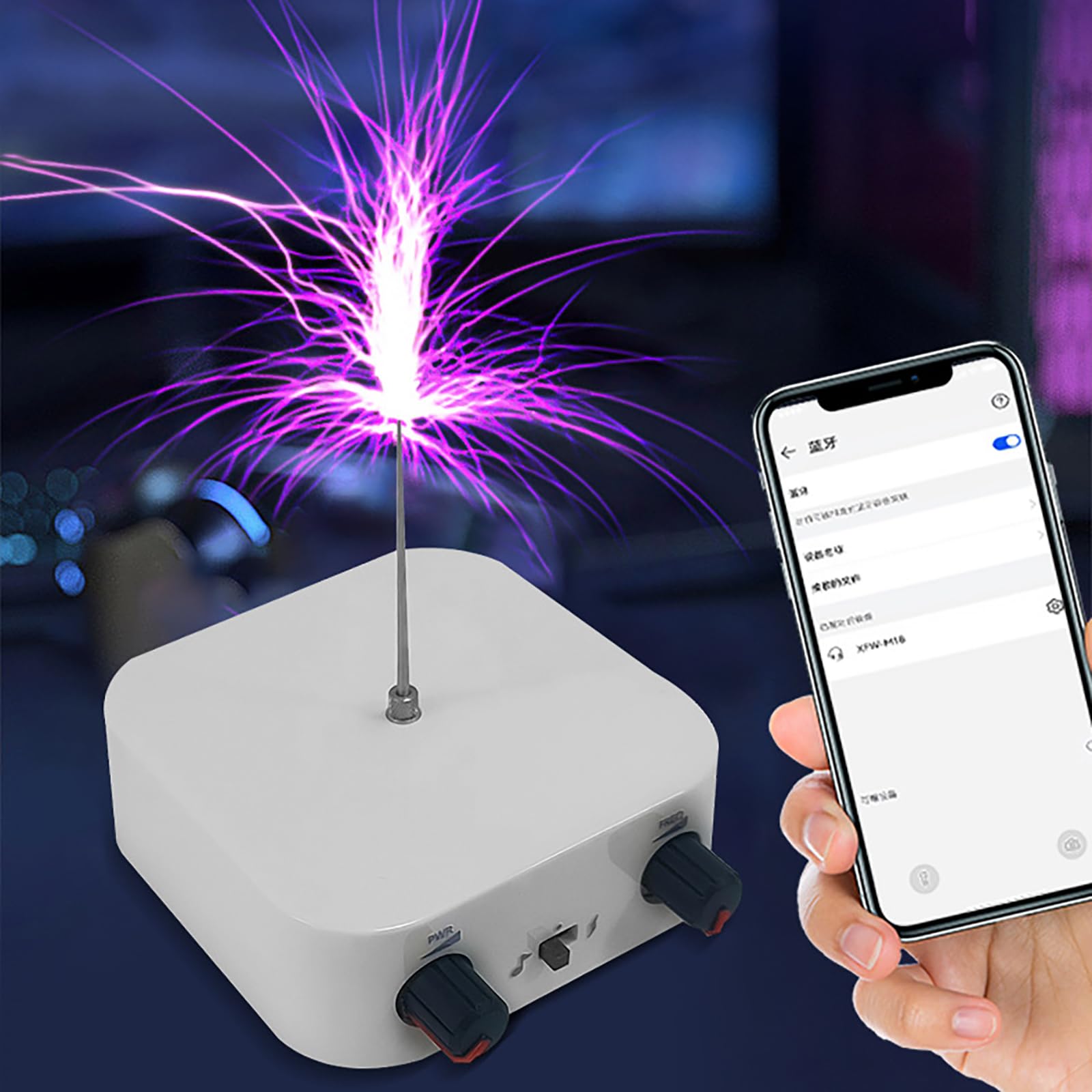 Music Tesla Coil,BT Version Lightning Tesla Coil,Touchable Artificial - View #11