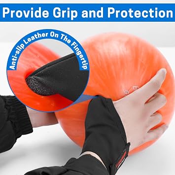Bowling Thumb Saver Protector, Lightweight Bowling Thumb Sock | Bowling Gloves for Right Hand