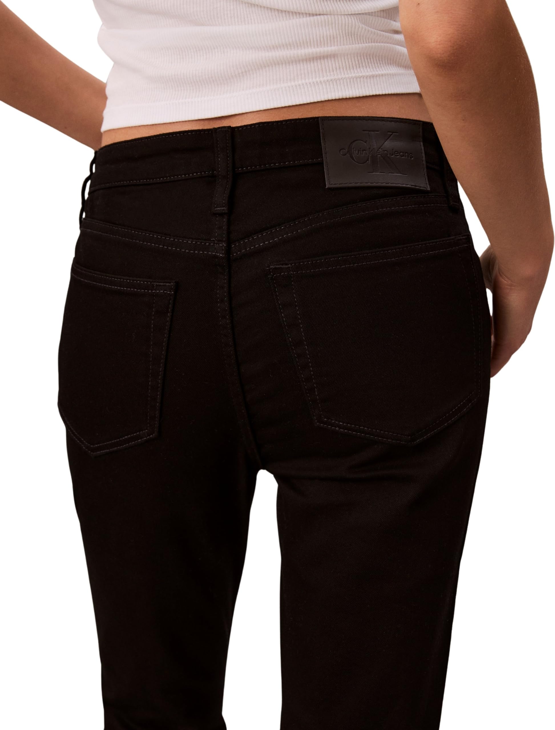 Calvin Klein Jeans Dżinsy damskie, Czarny (Ck Classic Black), 33W / 32L
