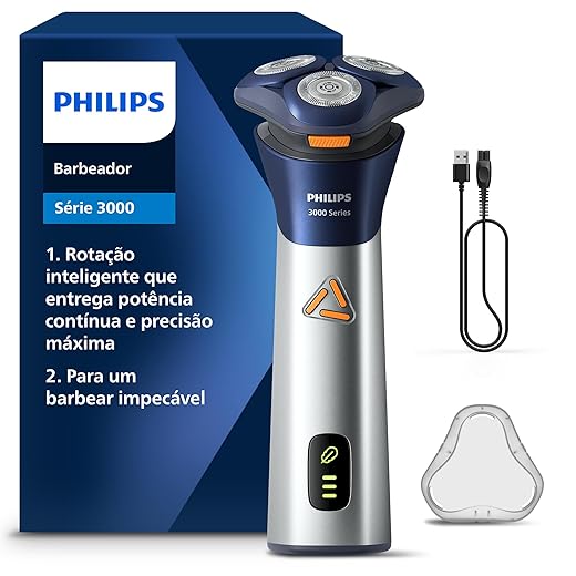 Barbeador Elétrico Shaver Série 3000 6D S3881/00 Philips