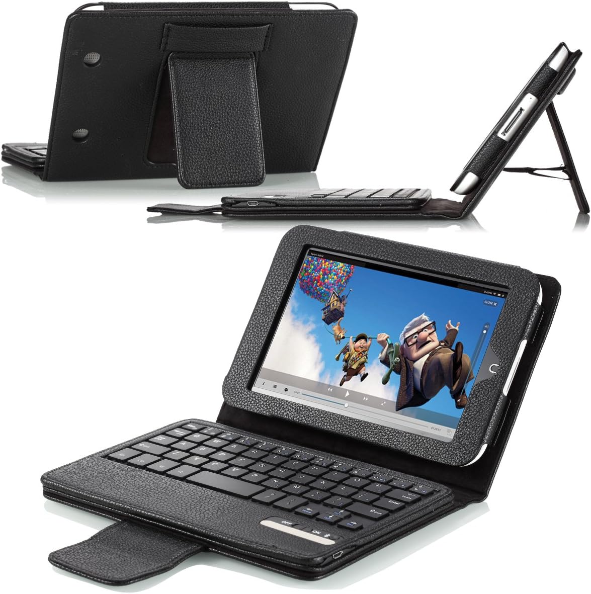 MoKo Bluetooth Keyboard Cover Case for Barnes & Noble Nook