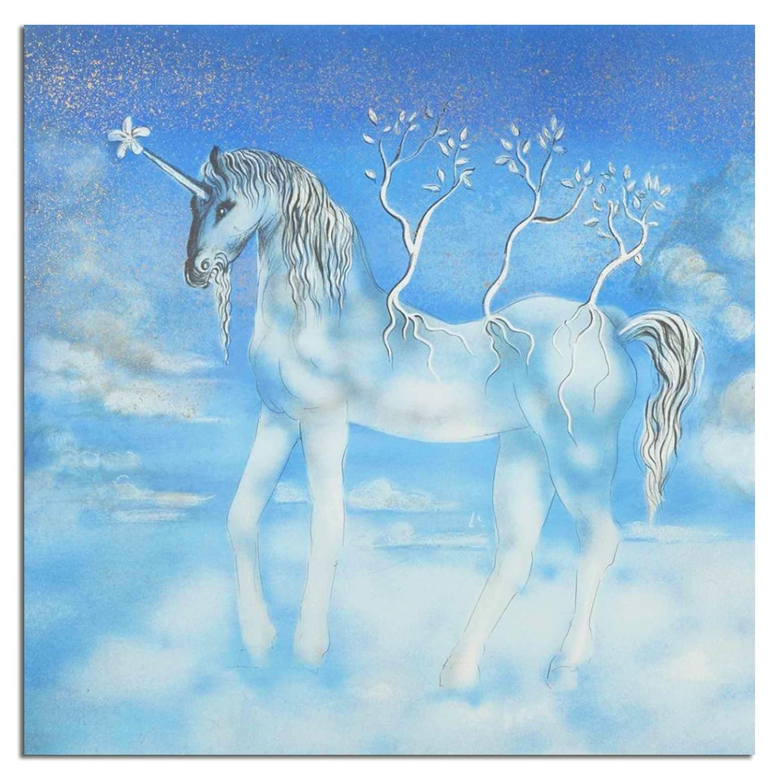 Amazon.co.jp: サルバドール・ダリ有名な作品（ユニコーン）アート