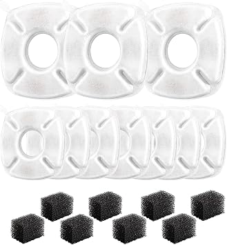 Cat Fountain Filter Replacement for Clean Water, Reliable Efficient Dispenser Filtration System, Versatile Pet Drinking Filtration Accessories Enhancing Hydration Experience