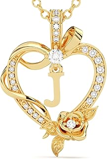 J Necklace For Her Picks collage image 2