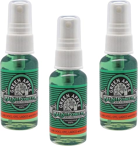 Miniatura 20 de BluntPower (cereza vainilla, 3 unidades) Ambientador concentrado – Ambientador a base de aceite premium en aerosol para el hogar y el coche – Spray